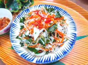 Hình của món Bắp cải muối chua.