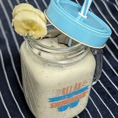 A picture of Banana Coconut Milkshake 🥥.