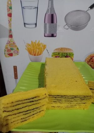 Foto resep Lapis legit kukus ekonomis