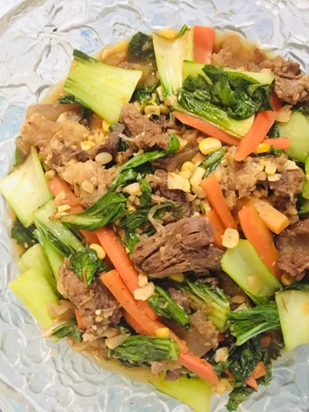 Langkah Mudah untuk Membuat Resep 69. tumis pokcoy daging sapi yang Enak