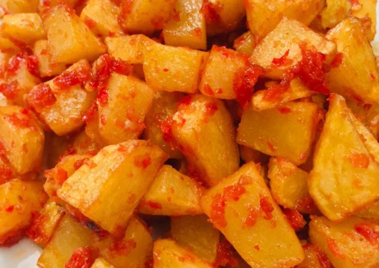 Kentang Goreng Balado