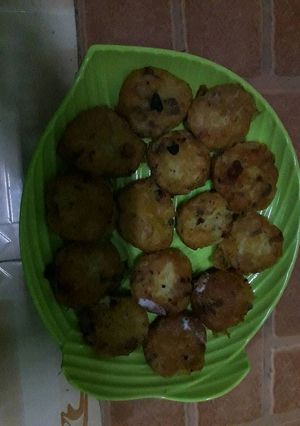 Foto resep Perkedel kentang daging ala Vicky