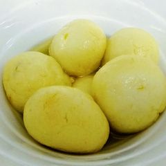 A picture of Saffron Rajbhog/কেশরী রাজভোগ.