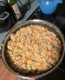 Chicken fried rice or fried rice