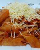 Pasta en salsa fileto