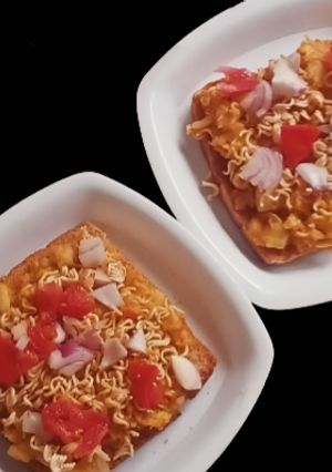 A picture of Roasted Maggi Potatoes Toast.