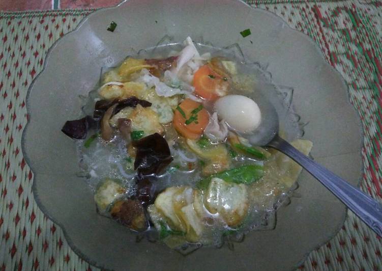 Sop manten ala ala