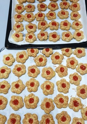 Foto resep Strawberry thumbprint cookies
