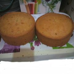 A picture of Simple coconut cake.