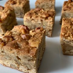 A picture of Maple Walnut Blondies.