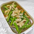 Tumis Buncis Jamur Tiram Saus Teriyaki