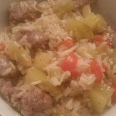 A picture of Beer Brat Bowl.