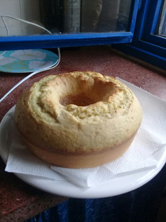 Una foto de Torta fácil de banana