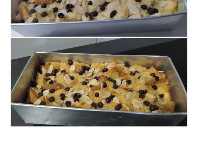 Cinnamon Bread Pudding alias Puding Roti Tawar Kayu Manis