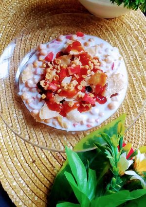 A picture of Chana chat.