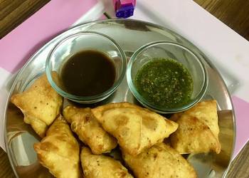 The New Way Serving Recipe Chatpata Masala Samosa Most Delicious