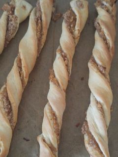 Almás diós csavart recept fotója