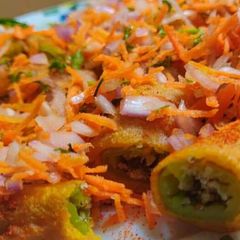 A picture of Bharwa chilli.