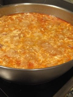 Una foto de Sopa castellana o de ajo