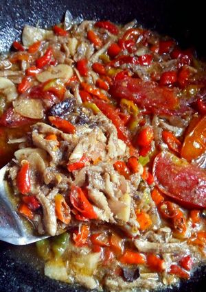 Foto resep Pindang teri basah, rawit merah