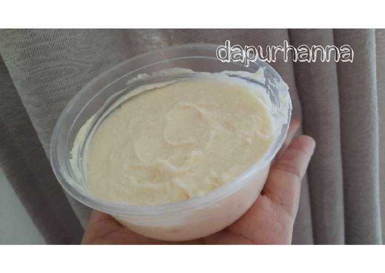 Cream cheese home made ; hanya menggunakan 3 bahan, enyaak 😆
