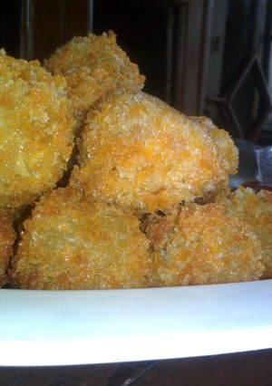 Foto resep Cilok krispi surprise (isi keju sosis telur)