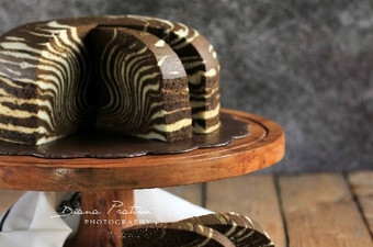 Anti Ribet, Memasak Zebra Cake Putih Telur Menu Enak Dan Mudah Dibuat