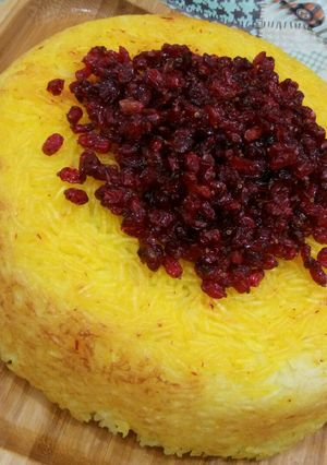 عکسی از دستور ته چین مرغ