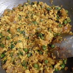 Paneer burji A picture of Paneer burji.