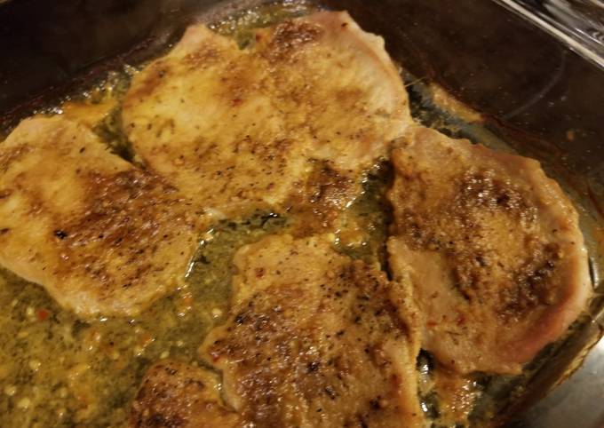 Steps to Prepare Super Quick Homemade Tima&#39;s Work Night Pork Chops