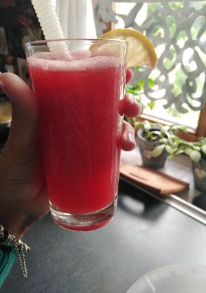 O poză a rețetei Limonadă de lubeniță cu lămâie.