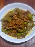 Oseng Sapi Cabe Gendot