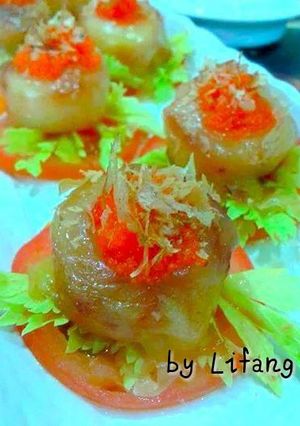 香乳酪烤扇贝 的食譜成品照片