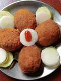 এঁচোড় ডিমের ডেভিল চপ(enchor dimer devil chop recipe in Bengali)
