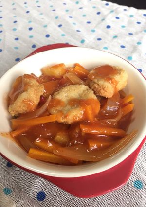 Foto resep Nugget Asam Manis