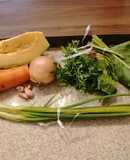 Sopa de verduras facilísima