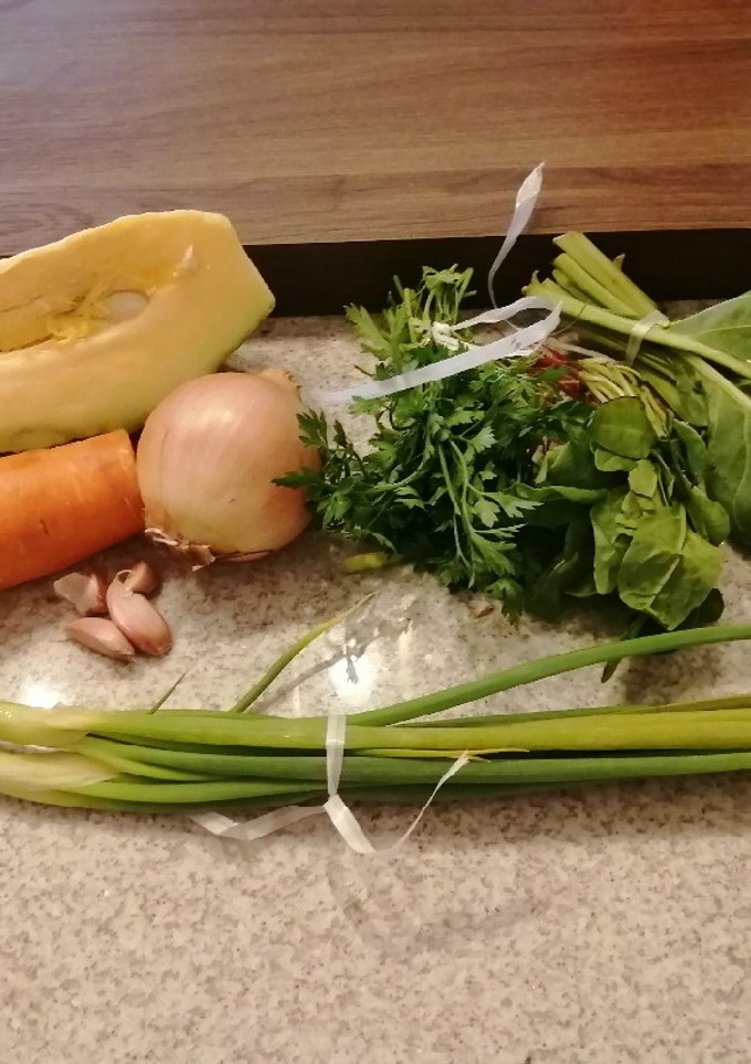 Una foto de Sopa de verduras facilísima