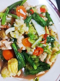 Foto resep Capcay Ayam Sederhana