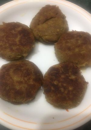 A picture of Shami Kabab.