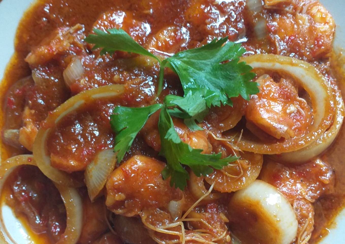 Udang Sauce Tiram