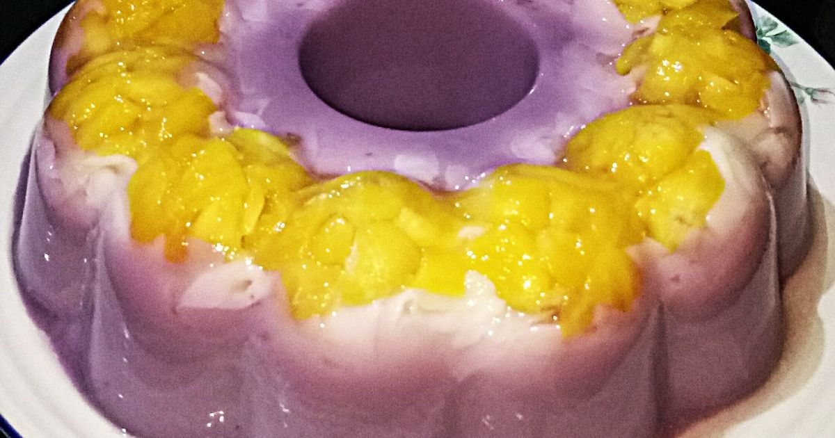 Resep Puding Ubi Ungu / Sweet Purple Potato Pudding oleh asamsunti123 ...