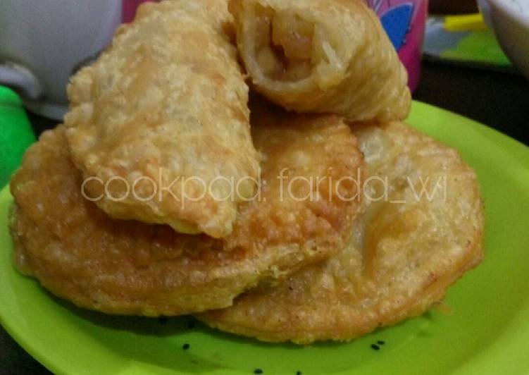 Cara Gampang Menyiapkan Pie apel goreng (fried apple pie) Anti Gagal