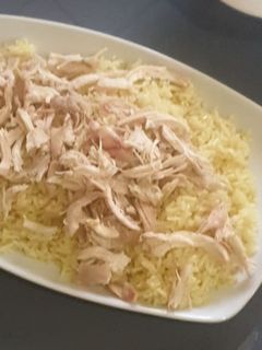 صورة لوصفة أرز على دجاج