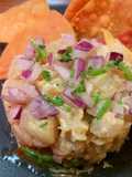 Tártaro de Salmão e Robalo com Abacate