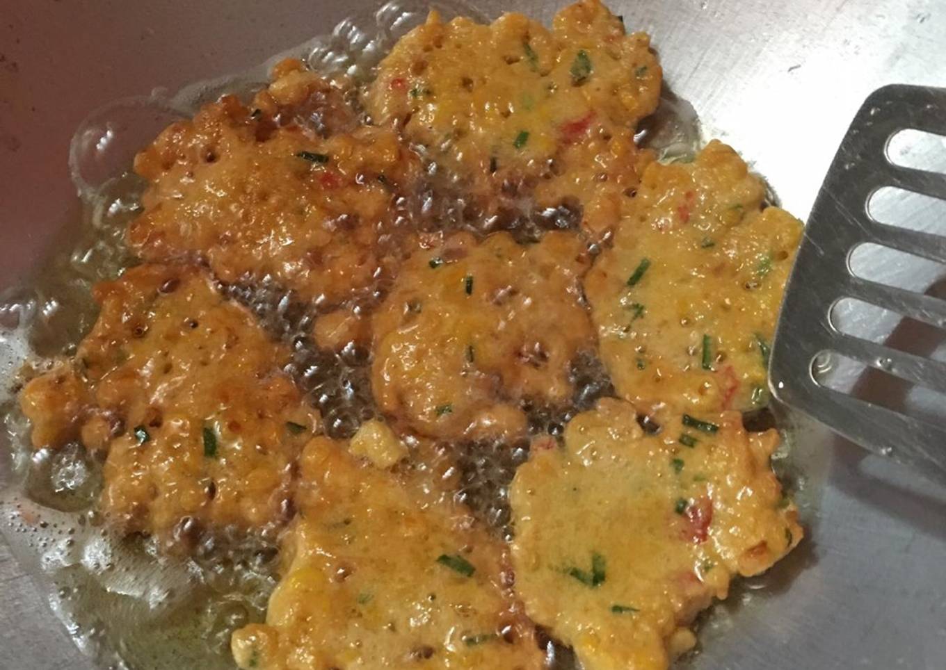 Perkedel jagung mudah & enak