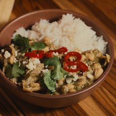 A picture of A Quick Chicken Chili Verde.