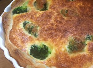 Brokkolis quiche recept fotója