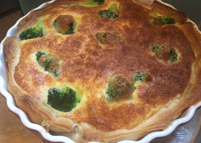 Brokkolis Quiche Timea Receptje Cookpad Receptek