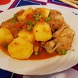 Estofado de pollo con papas