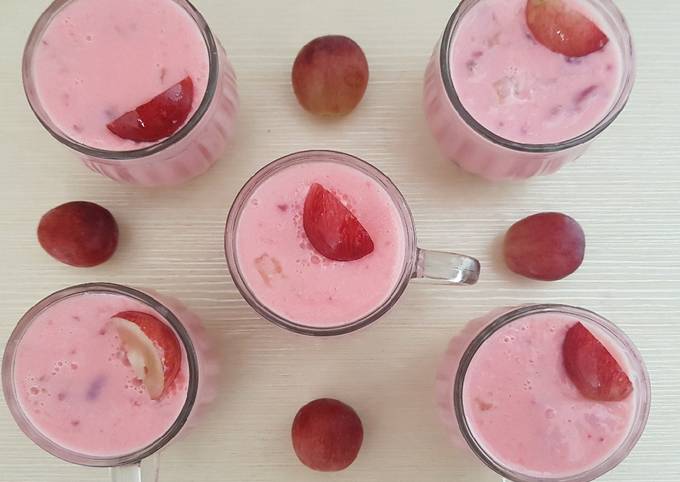 Resep Strawberry silky puding Anti Gagal